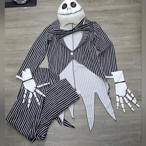 Jack Skellington Nightmare Before Christmas Costume Adult One Size